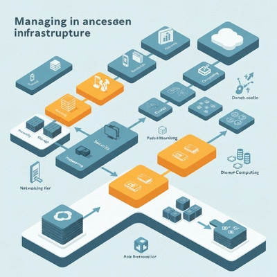 Infographic showing advantages of managed hosting with icons and brief captions