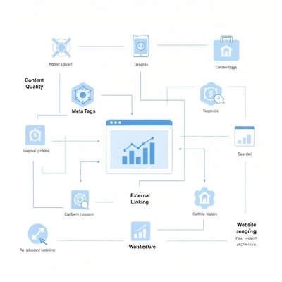 Detailed breakdown of on-page SEO elements and their impact